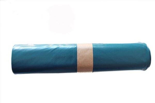 Müllsack 120 Liter, TYP 100, extra stark, 70 x 110 cm, blau, 15 Stück/Rolle, 1 Rolle