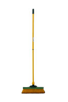 Krallen - Kehr-Set 35 cm, 2- teilig, Krallenbesen & Teleskopstiel ausziehbar auf 1,30 cm
