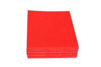 Feuchtwischtuch, 35 x 40 cm,  rot 10 Stück