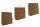 Papiertragetasche Kordel braun "STERNE" - verschiedene Farben, Größen und Mengen