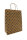 Papiertragetasche Kordel braun STERNE BLAU, 90 g/qm, 22 + 10 x 28 cm, 10 Stück