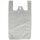 Hemdchentragetaschen weiß, 8 µm, 280 + 140 x 480 mm, 100 Stück