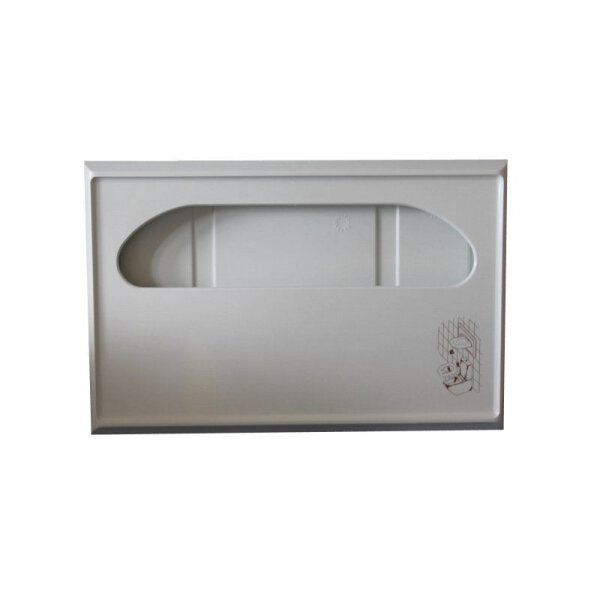 Spender Maxi für WC-Sitzauflagen, Kunststoff weiß, 420 × 280 × 46 mm (B × H × T), in verschiedenen Mengen