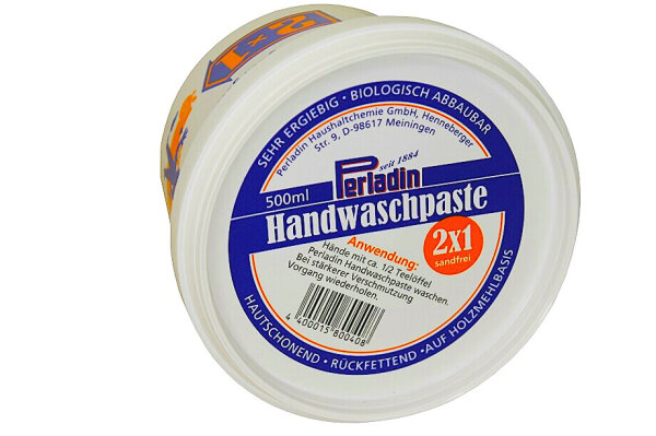Perladin Handwaschpaste "2x1 sandfrei", 500 ml, 1 Becher